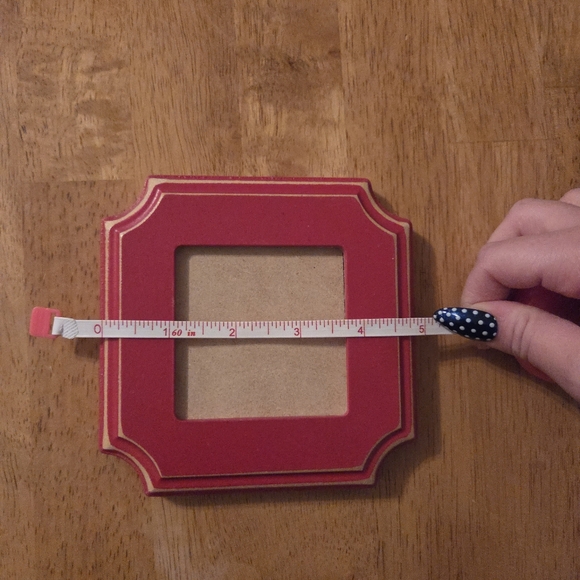 Set Of 3 Colorful Decorative Frames 5x5 - Picture 2 of 2